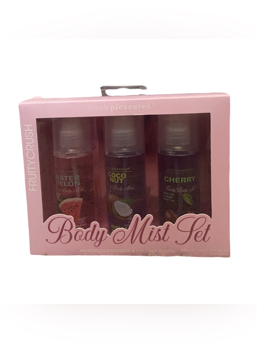 Simple Pleasures 3pc Body Mist Set